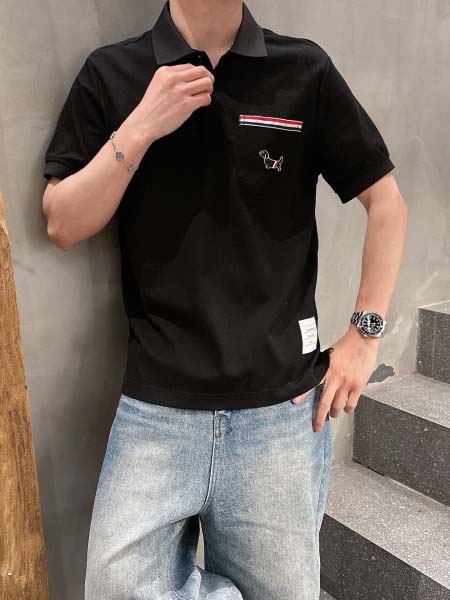 2025年5月14日入荷新作Thom Browne半袖ポロシャツ 超厳選★高級品/誕生日プレゼント/OM工場