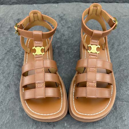 2025年5月15日入荷新品Celine原版復刻 高級ブランド靴女性用35-41 本革製ギフト/誕生日/CT工場