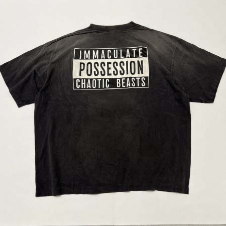 2025年5月17日入荷新作CACTUS PLANT FLEA MARKET x SAINT Mxxxxxx SMILE SS TEE-BLK CPFM 半袖 Tシャツ高级品/人気/誕生日プレゼント/人気/ファッション/トレンド/限定/WB