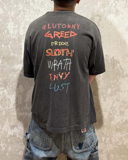 2025年5月17日入荷新作SAINT Mxxxxxx SEVEN DEADLY SS TEE-BLK SAINTTEE 半袖 TシャツS-X高级品/人気/誕生日プレゼント/人気/ファッション/トレンド/限定/WB工場