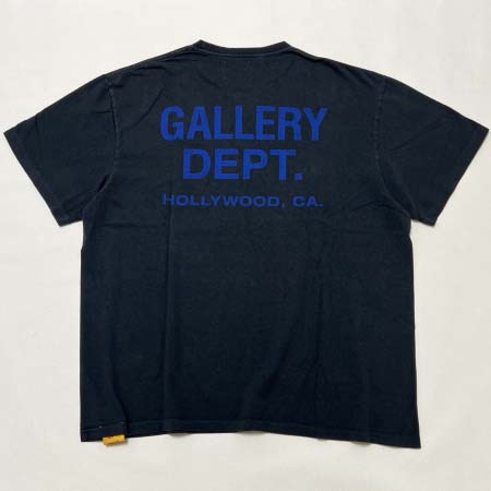 2025年5月17日入荷新作GALLERY DEPT. SOUVENIR TEE-WASHED BLACK  LOGO半袖 Tシャツ 高级品/人気/誕生日プレゼント/人気/ファッション/トレンド/限定/WB工場