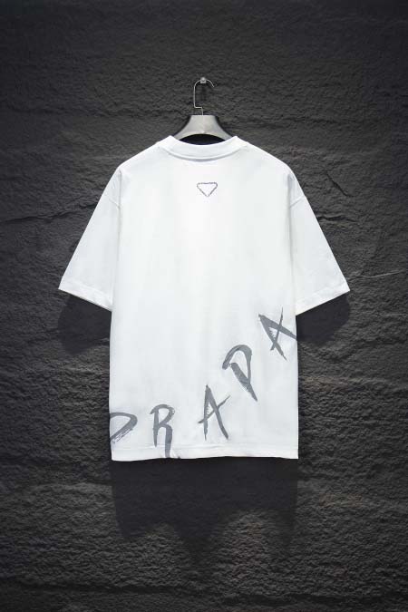 2025年5月19日入荷新作Prada半袖 Tシャツ人気/誕生日プレゼントS-XL/HS工場