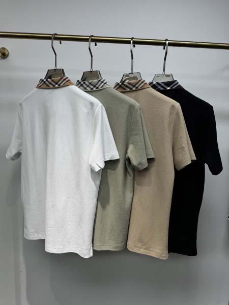 2025年5月20日入荷新作Burberry半袖ポロシャツ 原版复刻高級品香港の会社超厳選★入手困難/誕生日プレゼント/yinx工場S-XXL