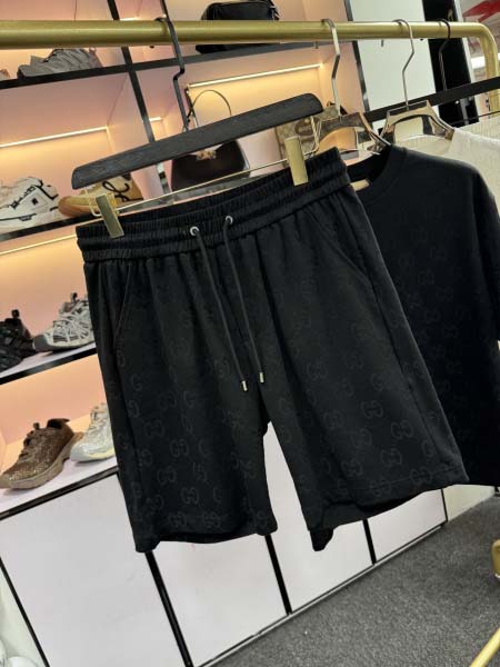 2025年5月20日入荷新作Gucci半袖セット上下 原版复刻高級品香港の会社超厳選★入手困難/誕生日プレゼント/yinx工場M-XXXL