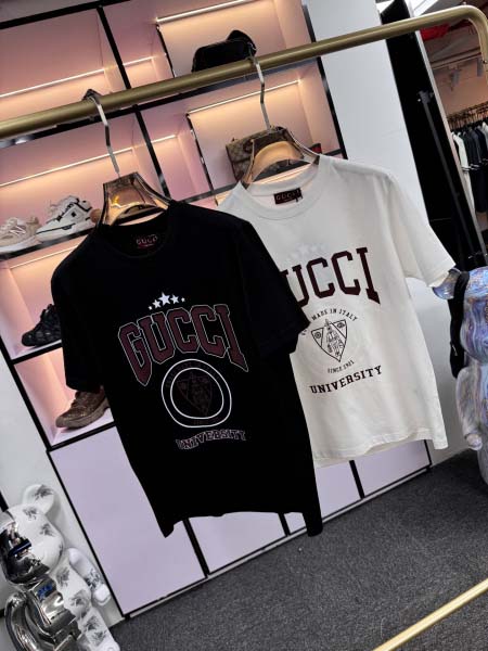 2025年5月20日入荷新作Gucci半袖Tシャツ 原版复刻高級品香港の会社超厳選★入手困難/誕生日プレゼント/yinx工場M-XXXL