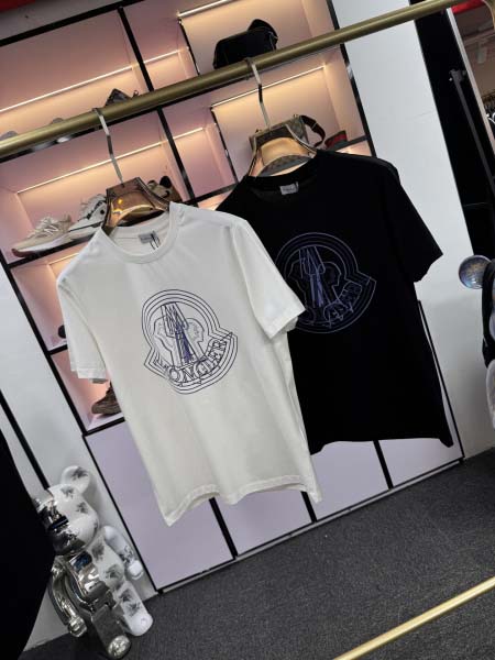 2025年5月20日入荷新作Moncler半袖Tシャツ 原版复刻高級品香港の会社超厳選★入手困難/誕生日プレゼント/yinx工場M-XXXL