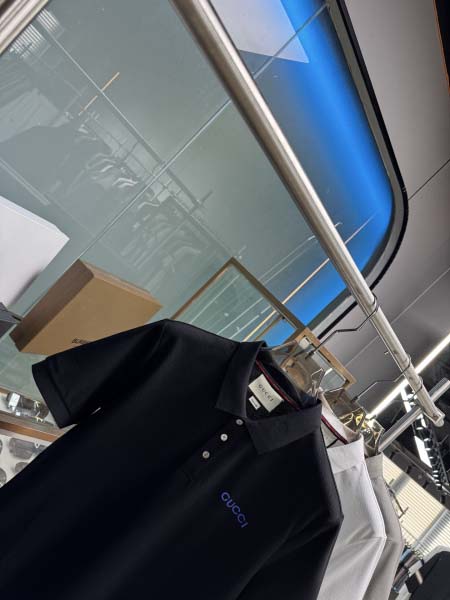 2025年5月20日入荷新作Gucci半袖ポロシャツ 原版复刻高級品香港の会社超厳選★入手困難/誕生日プレゼント/yinx工場M-XXXL