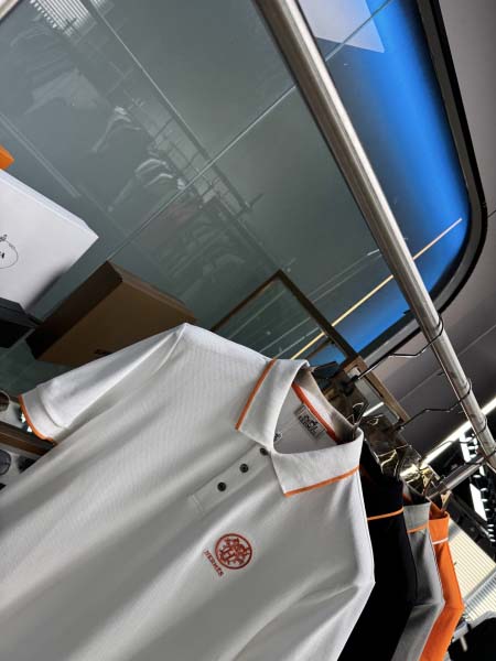 2025年5月20日入荷新作Hermes半袖ポロシャツ 原版复刻高級品香港の会社超厳選★入手困難/誕生日プレゼント/yinx工場M-XXXL