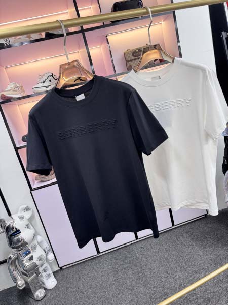 2025年5月20日入荷新作Burberry半袖Tシャツ 原版复刻高級品香港の会社超厳選★入手困難/誕生日プレゼント/yinx工場S-XXL