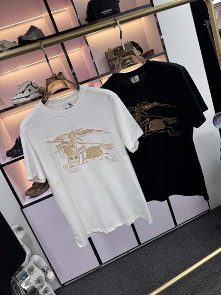 2025年5月20日入荷新作Burberry半袖Tシャツ 原版复刻高級品香港の会社超厳選★入手困難/誕生日プレゼント/yinx工場S-XXL