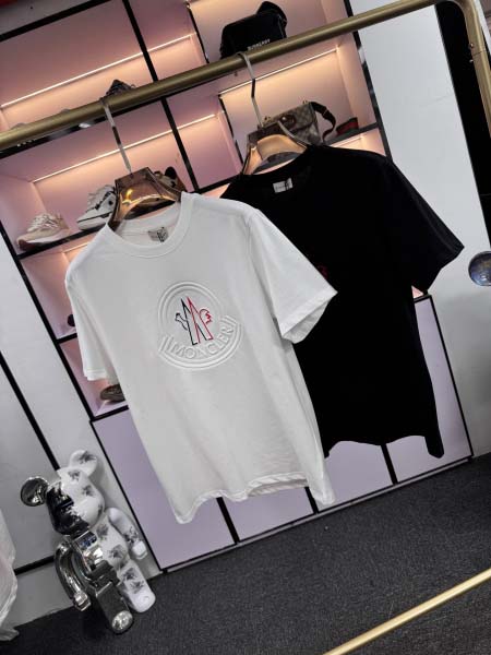2025年5月20日入荷新作Moncler半袖Tシャツ 原版复刻高級品香港の会社超厳選★入手困難/誕生日プレゼント/yinx工場S-XXL