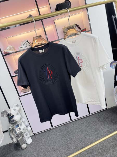 2025年5月20日入荷新作Moncler半袖Tシャツ 原版复刻高級品香港の会社超厳選★入手困難/誕生日プレゼント/yinx工場S-XXL