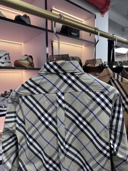 2025年5月20日入荷新作Burberry長袖シャツ 原版复刻高級品香港の会社超厳選★入手困難/誕生日プレゼント/yinx工場S-XXL