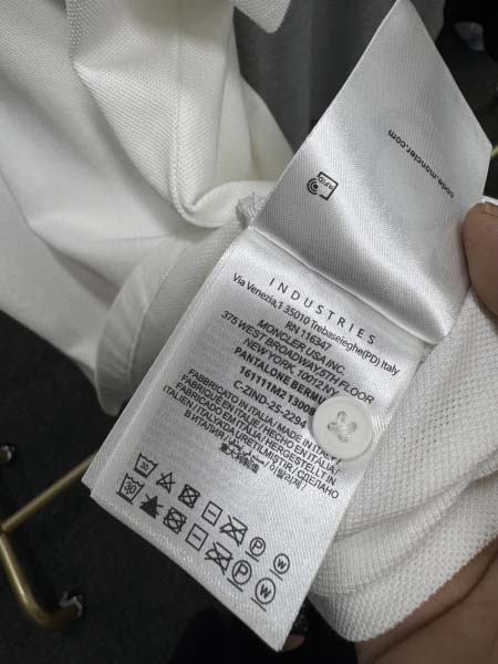 2025年5月20日入荷新作Moncler半袖ポロシャツ 原版复刻高級品香港の会社超厳選★入手困難/誕生日プレゼント/yinx工場M-XXXL