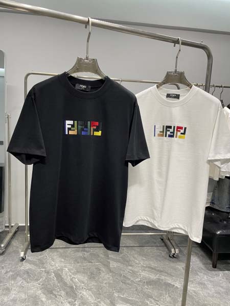 2025年5月21日入荷新作Fendi半袖Tシャツ 原版复刻高級品香港の会社超厳選★入手困難/誕生日プレゼント/yinx工場