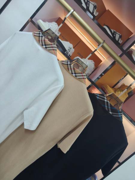 2025年5月21日入荷新作Burberry半袖ポロシャツ 原版复刻高級品香港の会社超厳選★入手困難/誕生日プレゼント/yinx工場