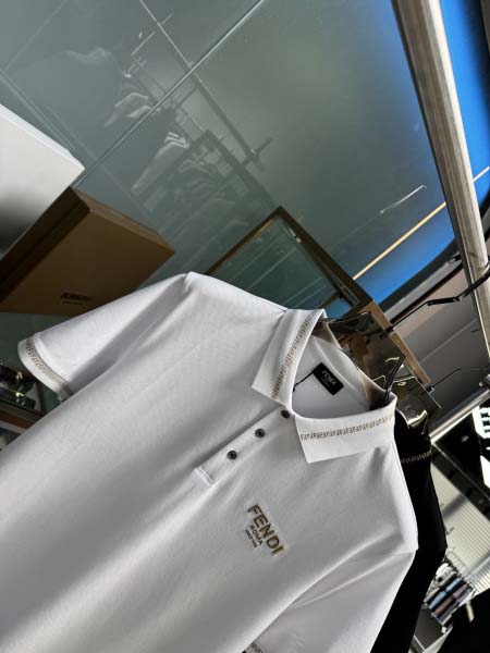 2025年5月21日入荷新作Fendi半袖ポロシャツ 原版复刻高級品香港の会社超厳選★入手困難/誕生日プレゼント/yinx工場