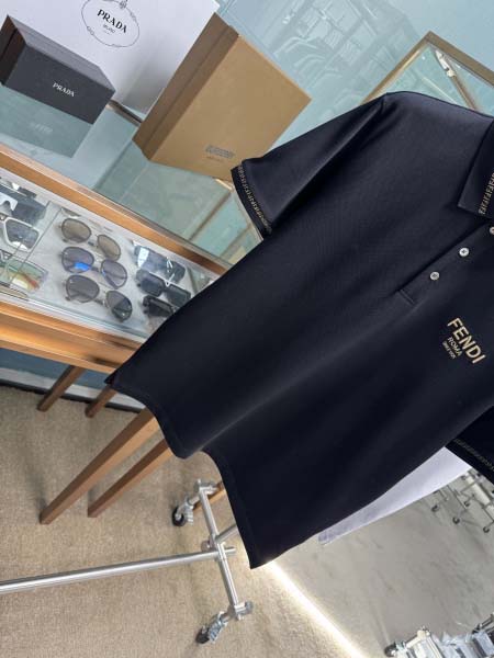2025年5月21日入荷新作Fendi半袖ポロシャツ 原版复刻高級品香港の会社超厳選★入手困難/誕生日プレゼント/yinx工場