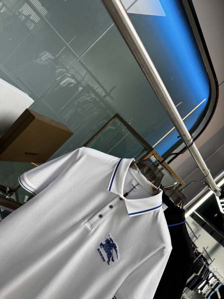 2025年5月21日入荷新作Burberry半袖ポロシャツ 原版复刻高級品香港の会社超厳選★入手困難/誕生日プレゼント/yinx工場