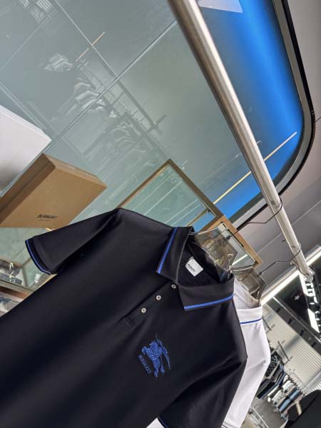 2025年5月21日入荷新作Burberry半袖ポロシャツ 原版复刻高級品香港の会社超厳選★入手困難/誕生日プレゼント/yinx工場