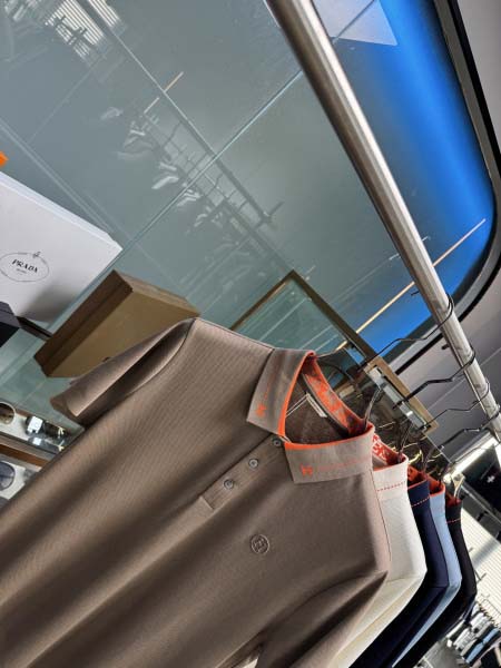 2025年5月21日入荷新作Hermes半袖ポロシャツ 原版复刻高級品香港の会社超厳選★入手困難/誕生日プレゼント/yinx工場