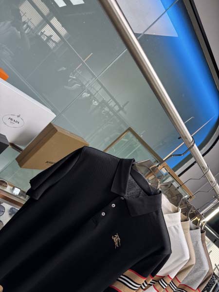 2025年5月21日入荷新作Burberry半袖ポロシャツ 原版复刻高級品香港の会社超厳選★入手困難/誕生日プレゼント/yinx工場