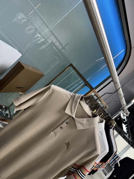 2025年5月21日入荷新作Burberry半袖ポロシャツ 原版复刻高級品香港の会社超厳選★入手困難/誕生日プレゼント/yinx工場
