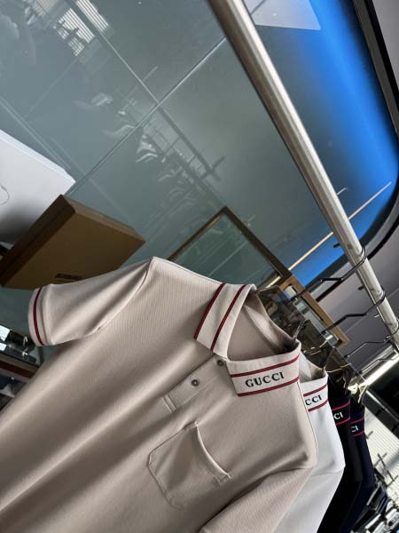2025年5月21日入荷新作Gucci半袖ポロシャツ 原版复刻高級品香港の会社超厳選★入手困難/誕生日プレゼント/yinx工場