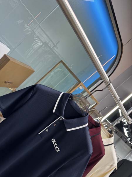 2025年5月21日入荷新作Gucci半袖ポロシャツ 原版复刻高級品香港の会社超厳選★入手困難/誕生日プレゼント/yinx工場