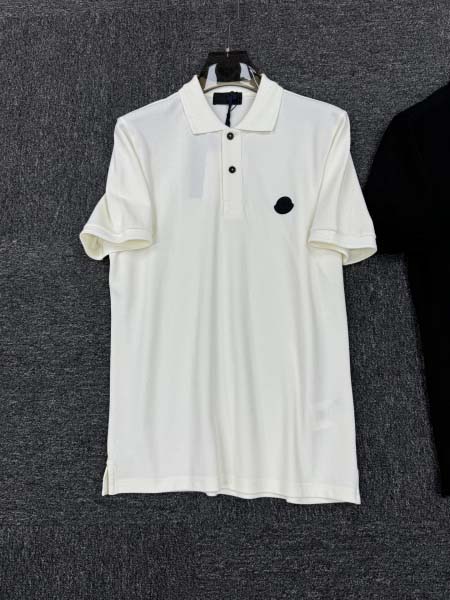 2025年5月21日入荷新作Moncler半袖ポロシャツ 原版复刻高級品香港の会社超厳選★入手困難/誕生日プレゼント/yinx工場