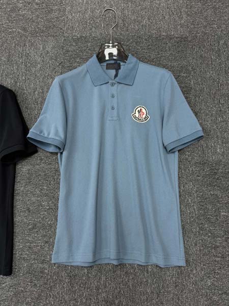 2025年5月21日入荷新作Moncler半袖ポロシャツ 原版复刻高級品香港の会社超厳選★入手困難/誕生日プレゼント/yinx工場