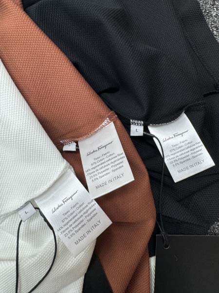 2025年5月21日入荷新作Ferragamo半袖ポロシャツ 原版复刻高級品香港の会社超厳選★入手困難/誕生日プレゼント/yinx工場