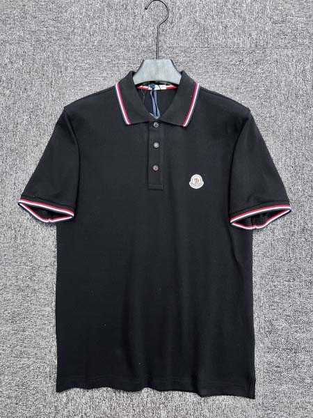 2025年5月21日入荷新作Moncler半袖ポロシャツ 原版复刻高級品香港の会社超厳選★入手困難/誕生日プレゼント/yinx工場