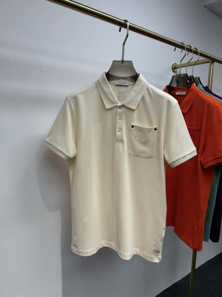 2025年5月21日入荷新作Loewe半袖ポロシャツ 原版复刻高級品香港の会社超厳選★入手困難/誕生日プレゼント/yinx工場