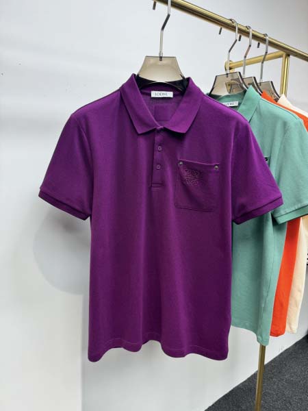 2025年5月21日入荷新作Loewe半袖ポロシャツ 原版复刻高級品香港の会社超厳選★入手困難/誕生日プレゼント/yinx工場