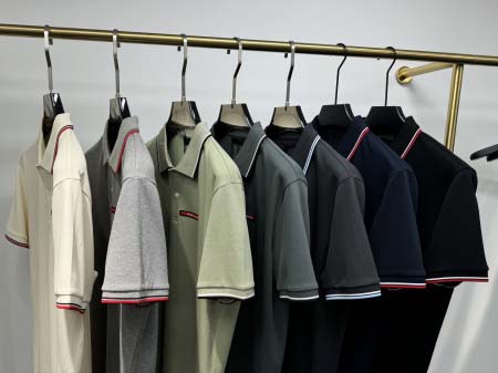 2025年5月21日入荷新作Prada半袖ポロシャツ 原版复刻高級品香港の会社超厳選★入手困難/誕生日プレゼント/yinx工場