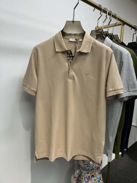 2025年5月21日入荷新作Burberry半袖ポロシャツ 原版复刻高級品香港の会社超厳選★入手困難/誕生日プレゼント/yinx工場