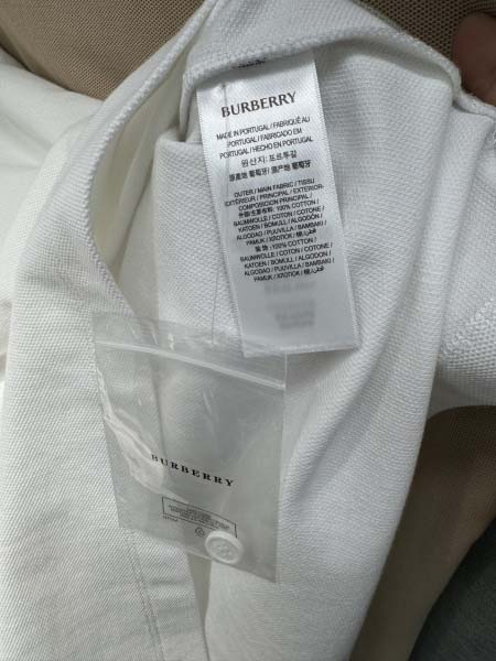 2025年5月21日入荷新作Burberry半袖ポロシャツ 原版复刻高級品香港の会社超厳選★入手困難/誕生日プレゼント/yinx工場