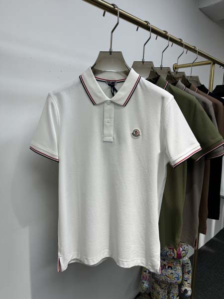 2025年5月21日入荷新作MONCLER半袖ポロシャツ 原版复刻高級品香港の会社超厳選★入手困難/誕生日プレゼント/yinx工場