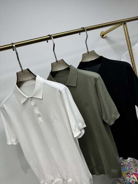 2025年5月21日入荷新作Hermes半袖ポロシャツ 原版复刻高級品香港の会社超厳選★入手困難/誕生日プレゼント/yinx工場