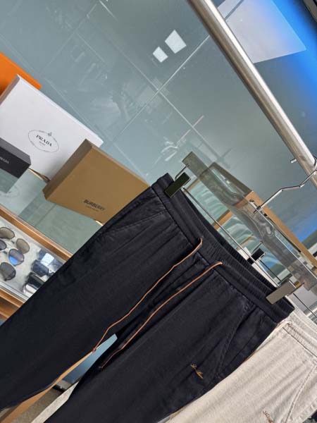 2025年5月22日入荷新作Loro Piana春夏 ズボン 原版复刻高級品香港の会社超厳選★入手困難/誕生日プレゼント/yinx工場