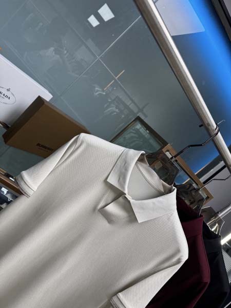 2025年5月22日入荷新作Loro Piana半袖ポロシャツ 原版复刻高級品香港の会社超厳選★入手困難/誕生日プレゼント/yinx工場