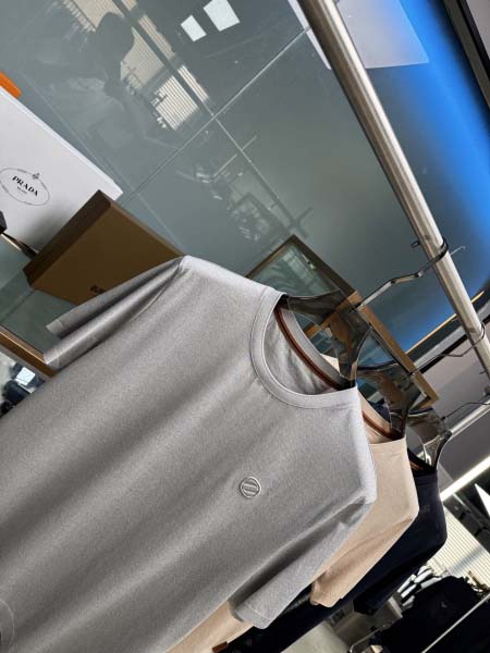 2025年5月22日入荷新作ZEGNA半袖Tシャツ 原版复刻高級品香港の会社超厳選★入手困難/誕生日プレゼント/yinx工場