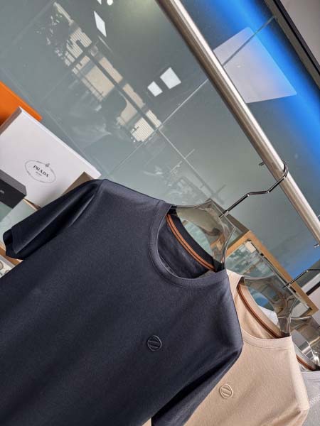 2025年5月22日入荷新作ZEGNA半袖Tシャツ 原版复刻高級品香港の会社超厳選★入手困難/誕生日プレゼント/yinx工場