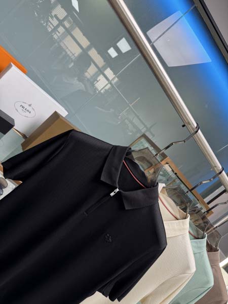 2025年5月22日入荷新作Loro Piana半袖ポロシャツ 原版复刻高級品香港の会社超厳選★入手困難/誕生日プレゼント/yinx工場