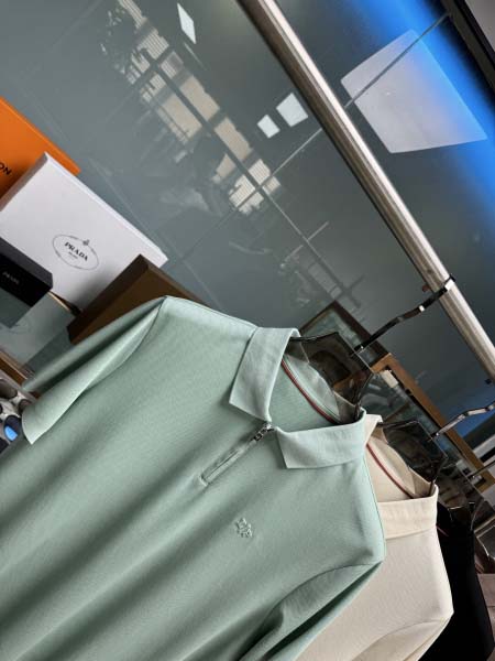 2025年5月22日入荷新作Loro Piana半袖ポロシャツ 原版复刻高級品香港の会社超厳選★入手困難/誕生日プレゼント/yinx工場