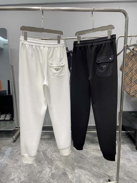 2025年5月22日入荷新作Prada春夏 スウェットパンツ 原版复刻高級品香港の会社超厳選★入手困難/誕生日プレゼント/yinx工場