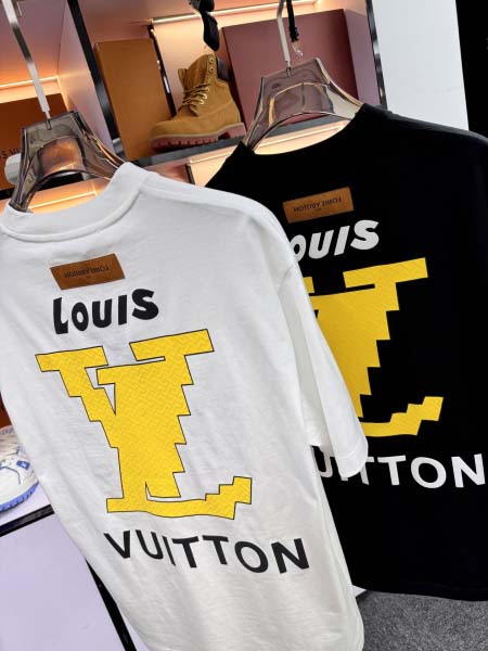 2025年5月22日入荷新作Louis Vuitton半袖Tシャツ 原版复刻高級品香港の会社超厳選★入手困難/誕生日プレゼント/yinx工場