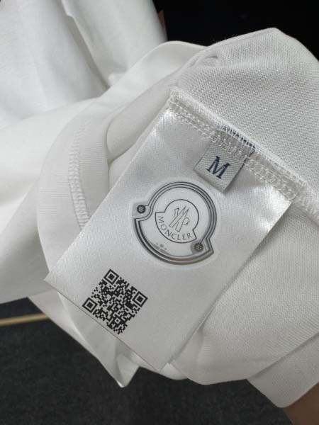 2025年5月22日入荷新作Moncler半袖Tシャツ 原版复刻高級品香港の会社超厳選★入手困難/誕生日プレゼント/yinx工場