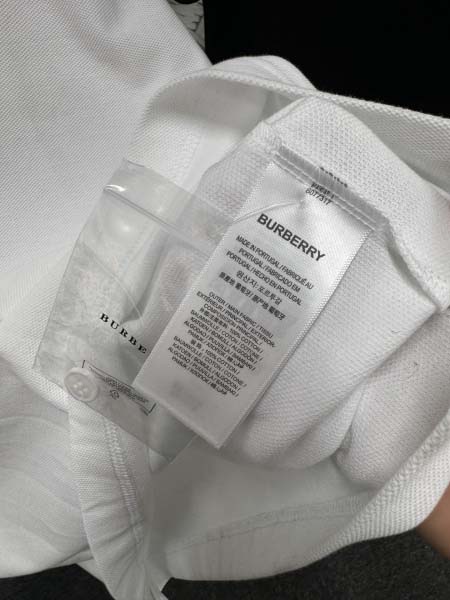 2025年5月22日入荷新作Burberry半袖ポロシャツ 原版复刻高級品香港の会社超厳選★入手困難/誕生日プレゼント/yinx工場